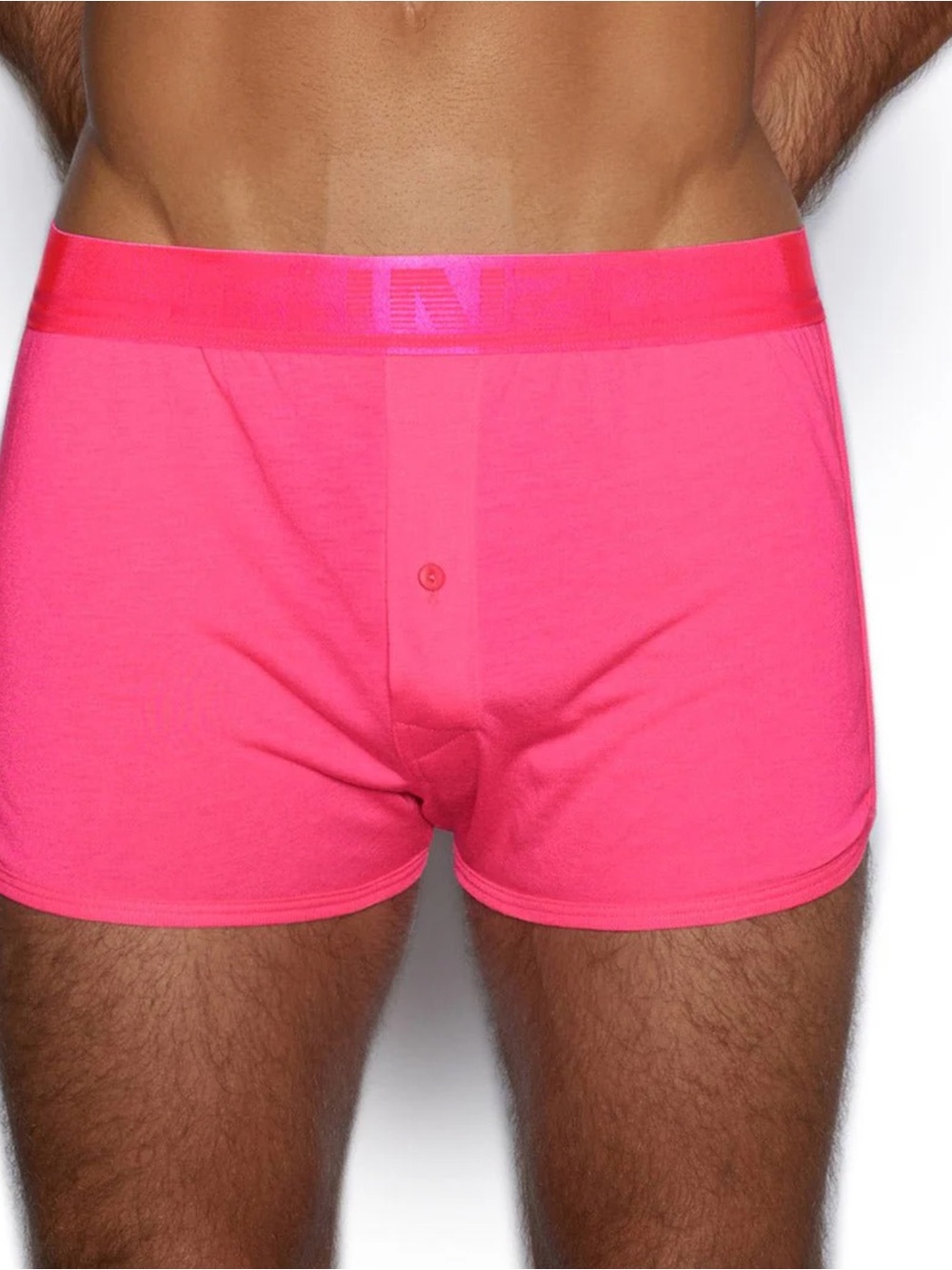 C-IN2 Superbright Men's Hot Pink Stretch Boxer Briefs